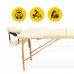 Массажный стол  4FIZJO Massage Table Wood W60 Beige - фото №5